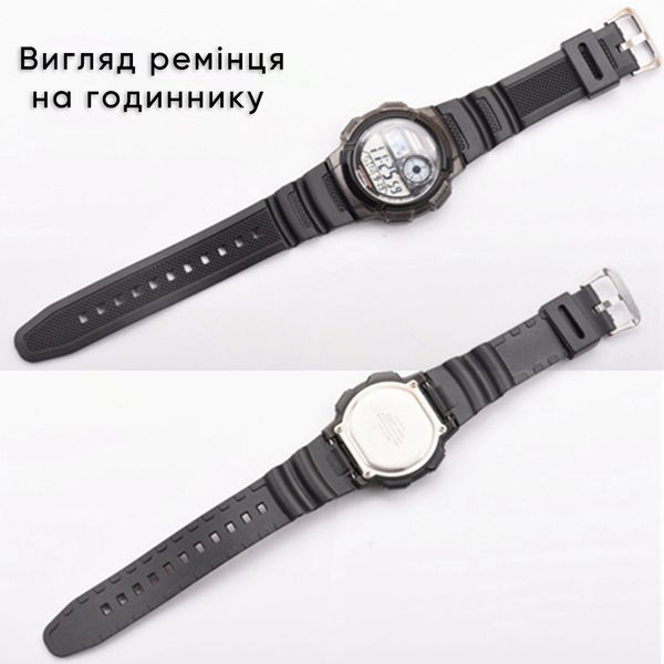 Ремінець для GA-2100 Black SI 1047 фото
